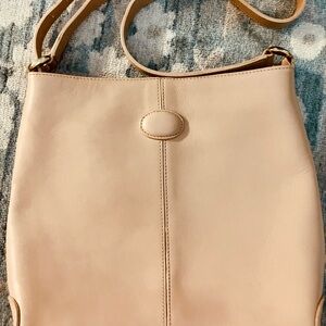 St. John's Bay Blush Leather Shoulder Bag